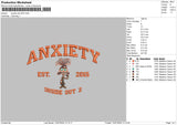 Anxiety 21 15 Embroidery 2 Files