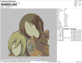 AOT SNK Embroidery File 4 size