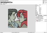 Arieleric 01 Embroidery File 6 sizes