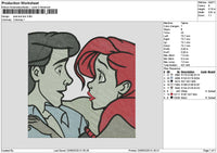 Arieleric 01 Embroidery File 6 sizes