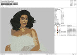 Ari Lennox Embroidery File 4 size