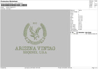 Arizzna Vintag Embroidery File 4 size