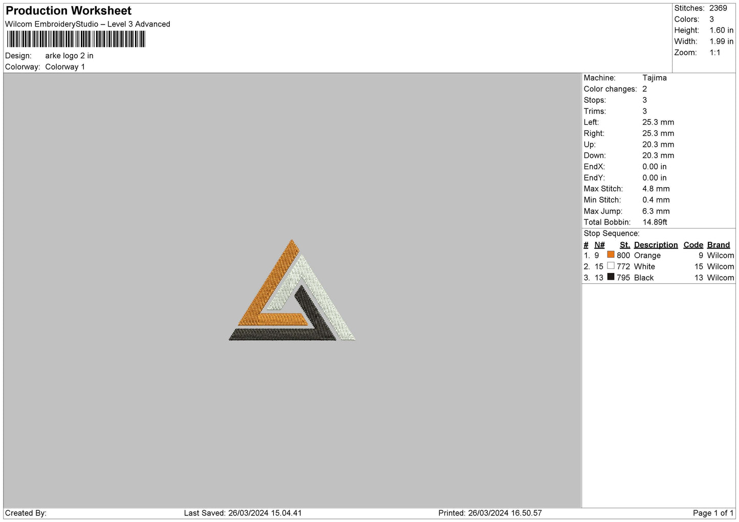 Arketext Embroidery 2 Files