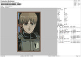 Armin Potrait Embroidery File 4 size