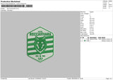 Asdtext Embroidery File 6 sizes