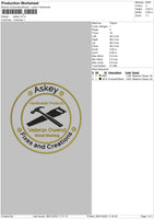 Askey Embroidery File 4 size