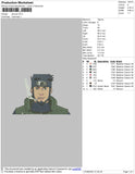 Asuma Embroidery File 4 size