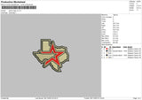 Astros V2 Embroidery File 6 sizes