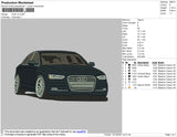 Audi Embroidery File 4 size