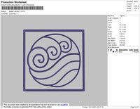 Avatar Symbol V2 Embrooidery File 4 size