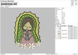 Maria 2712 Embroidery File 6 sizes