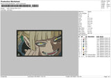 Midoriya Embroidery File 4 size