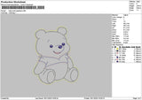 Bbypooh Embroidery File 6 sizes
