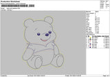 Bbypooh Embroidery File 6 sizes