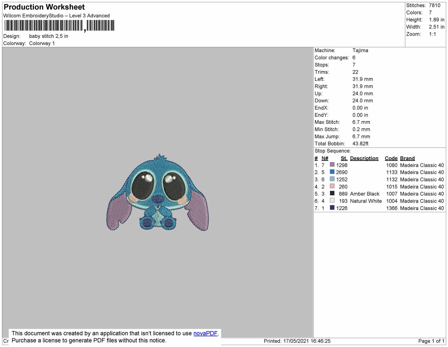 Baby Stitch
