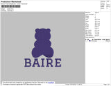 Baire Embroidery File 7 size