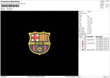 Barca 2909 Embroidery File 6 sizes