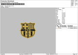 Barcelona1902 Embroidery File 6 sizes