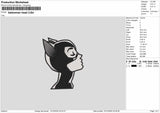 BATWOMAN Embroidery File 6 sizes