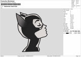 BATWOMAN Embroidery File 6 sizes