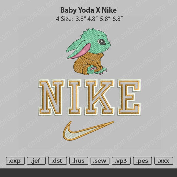 1 Baby Yoda X Nike