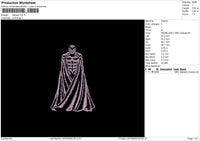 Berserk Embroidery File 6 sizes