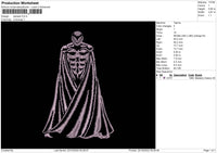 Berserk Embroidery File 6 sizes