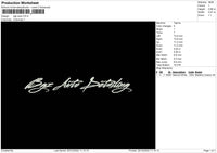 Bgz Auto Embroidery File  sizes