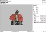 Biggie Embroidery File 5 sizes