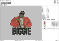 Biggie Embroidery File 5 sizes