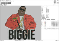 Biggie Embroidery File 5 sizes