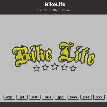 BackLife Embroidery File