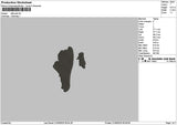 Birthmark Embroidery File 6 sizes