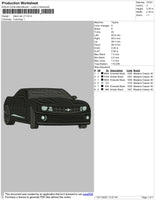 Black Car V7 Embroidery File 4 size