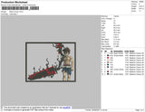 Black Clover Embroidery File 4 size