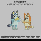 Bluenbingo Embroidery File 6 sizes