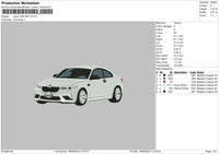 Bmw Csko Embroidery File 6 sizes