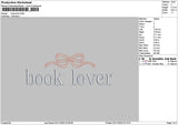 Booktext 0211 Embroidery File 6 sizes