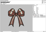 Bow 2010 Embroidery File 6 sizes