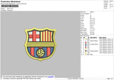 Barca Embroidery File 4 size