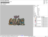 Bratz 01 Embroidery File 4 size