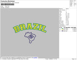Brazil Embroidery File 4 size