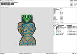 Photoflat 1901a Embroidery File 6 sizes