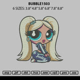 Bubble1503 Embroidery File 6 sizes