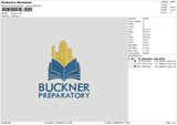 Bucknertext Embroidery File 6 sizes