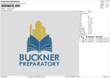 Bucknertext Embroidery File 6 sizes