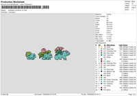 Bulbaevo V2 Embroidery File 6 sizes