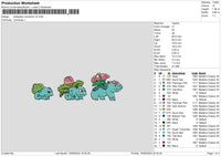 Bulbaevo V2 Embroidery File 6 sizes