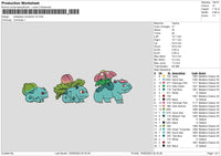 Bulbaevo V2 Embroidery File 6 sizes