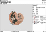Bunny2811 Embroidery File 6 sizes